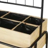 Mesa de cultivo ARCE - Huerto cuadrado sobre patas de madera e invernadero - Imagen 3