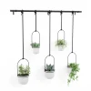 Cultivo en pared TRIFLORA - Juego de 5 maceteros colgantes - Imagen 6